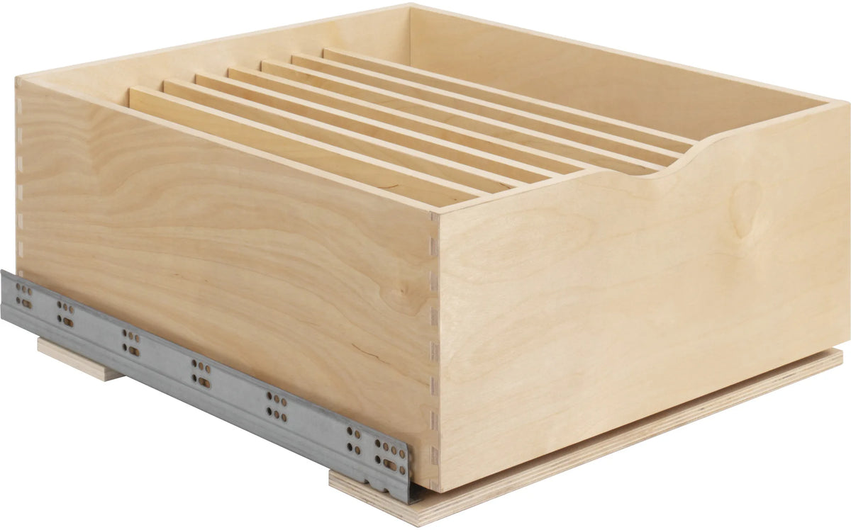 SpecialtyRollouts 21'' Wood Single Drawer Cookware Rollout ROCWS21-WB