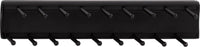 Tie, Belt, & Pant Organizers Matte Black 14'' Tie Rack 355T-MB