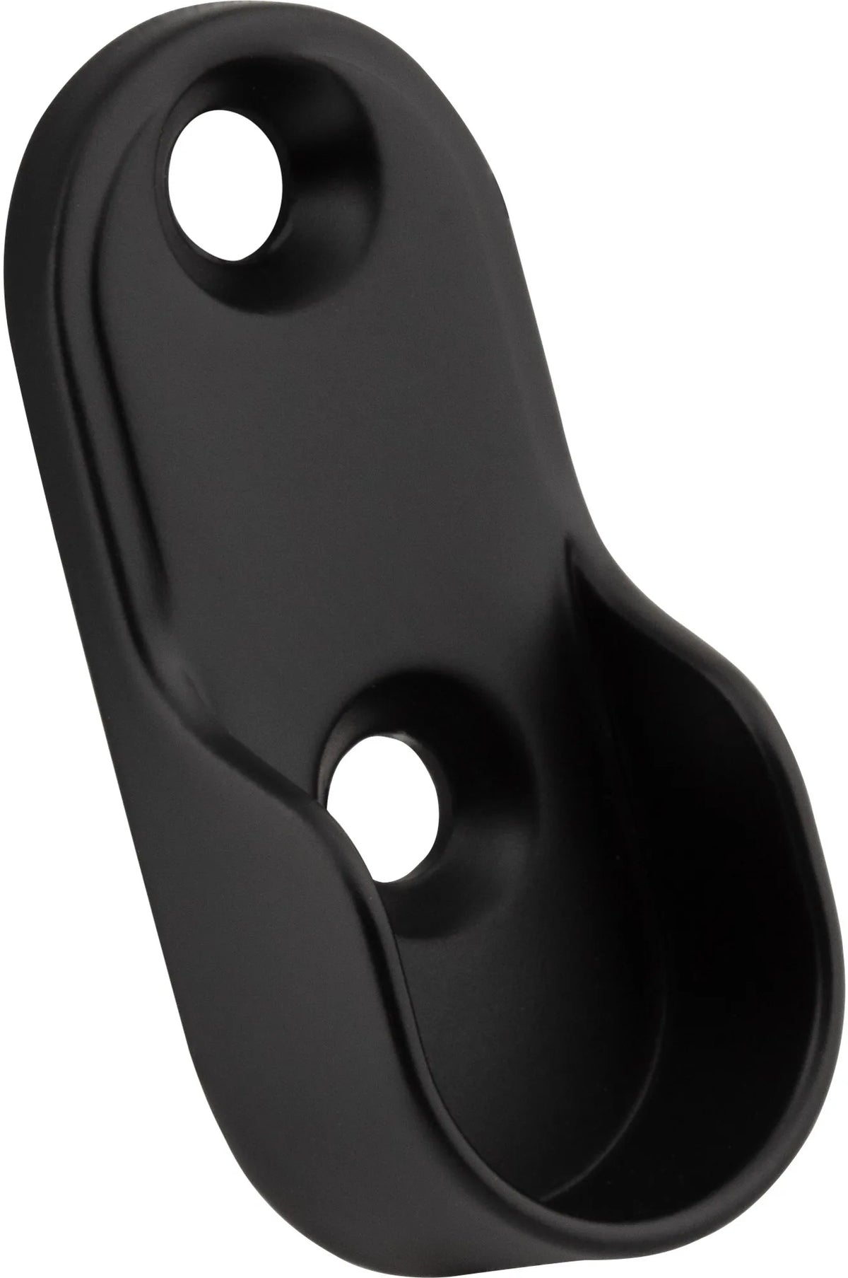 Closet Rod Brackets Screw-In Mounting Bracket for Oval Closet Rods
