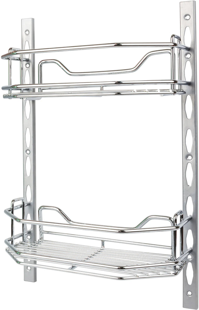 11-Min Organizers 6'' Wire Door Mounted Tray System DMS6-PC-R