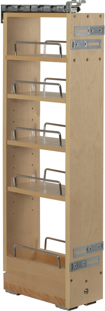 No Wiggle Pullouts 5'' Wide 32'' Tall''No Wiggle'' Soft-close Wall Pullout WPO2-325SC