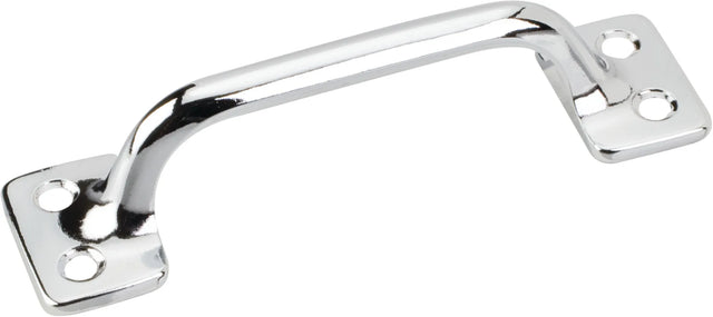 Sash Pull 4-1/16'' x 1-1/8'' in Polished Chrome Finish SP01-PC