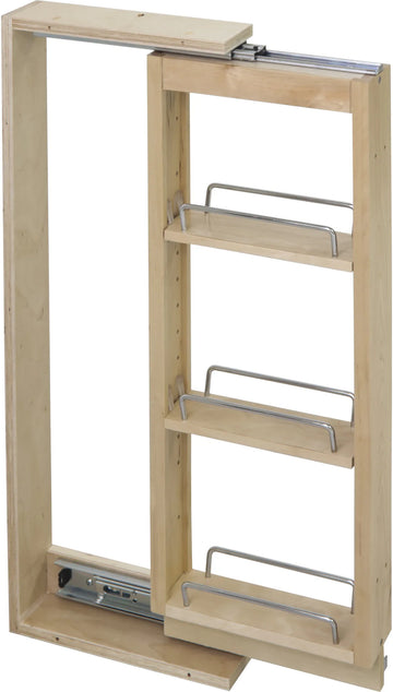 Wall Fillers 3'' Wide 42'' Tall Upper Wall Cabinet Pullout Filler WFPO342