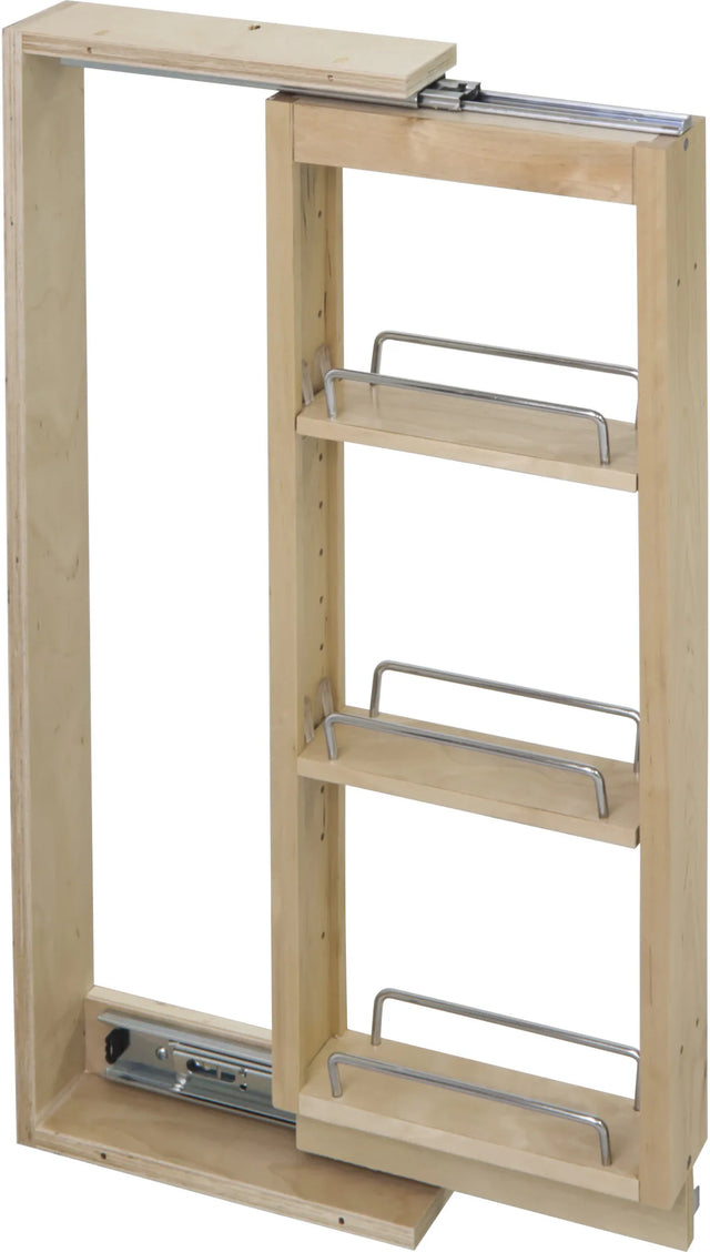 Wall Fillers 3'' Wide 42'' Tall Upper Wall Cabinet Pullout Filler WFPO342