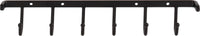Tie, Belt, & Pant Organizers Matte Black Screw-Mount Belt Rack 296B-MB