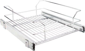 11-Min Organizers 15'' Metal Pullout Basket MBPO18-R