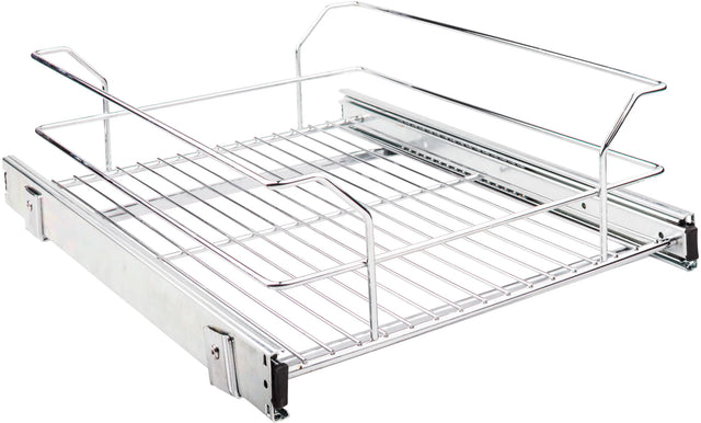 11-Min Organizers 15'' Metal Pullout Basket MBPO18-R