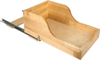 Rollouts 18'' Wood High Back Rollout for Vanity Depth ROVHB18-WB