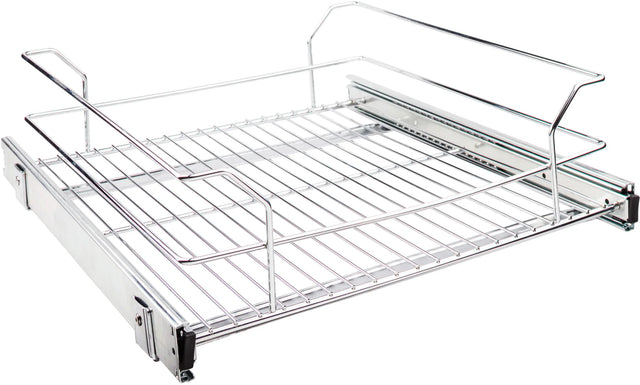 11-Min Organizers 18'' Metal Pullout Basket MBPO21-R