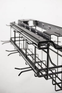 Black Nickel STORAGE WITH STYLE® Soft-close Hanging Pan Pullout SWS-PO21BN