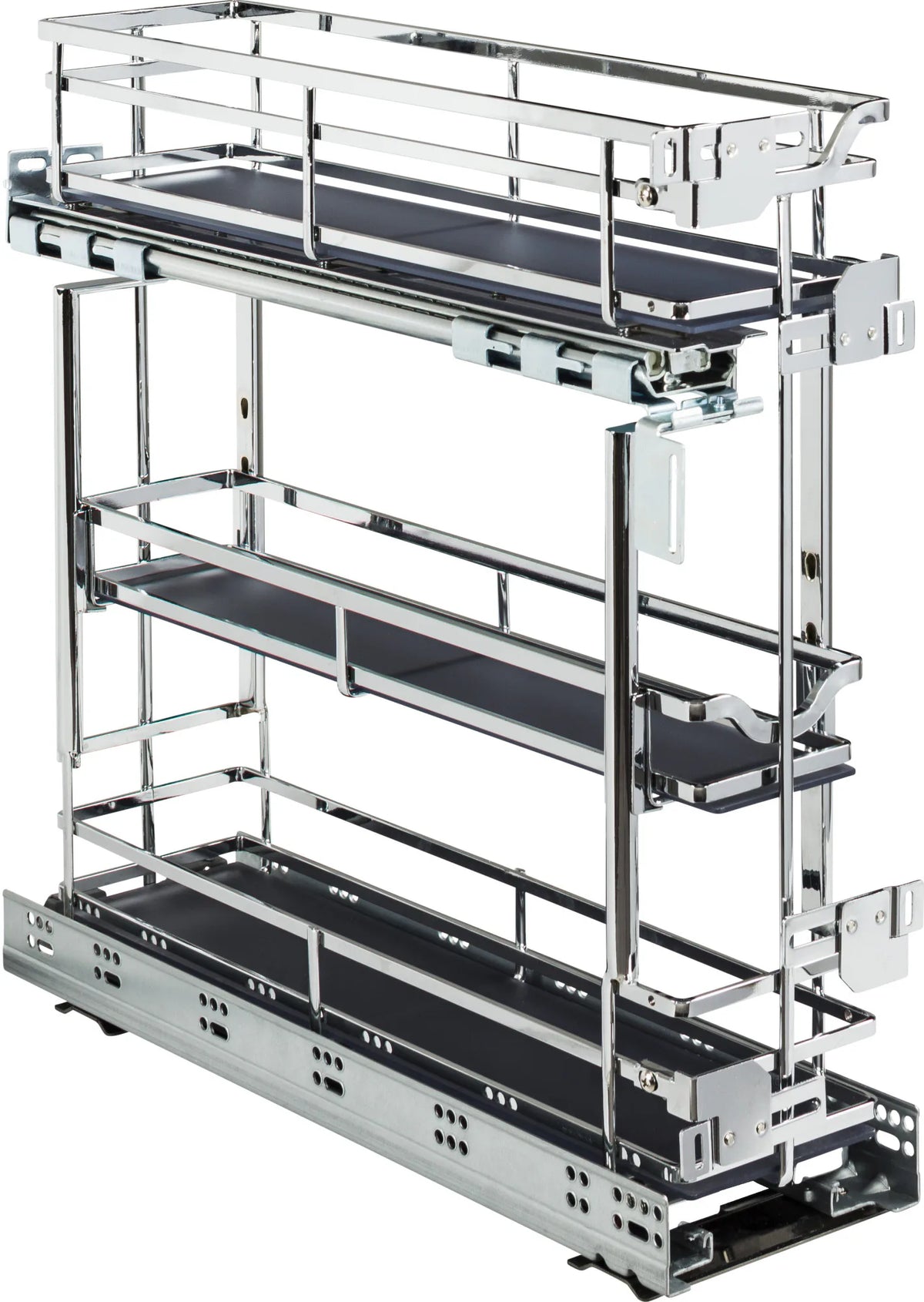 5'' STORAGE WITH STYLE® Metal''No Wiggle'' Under Drawer Soft-close Base Pullout