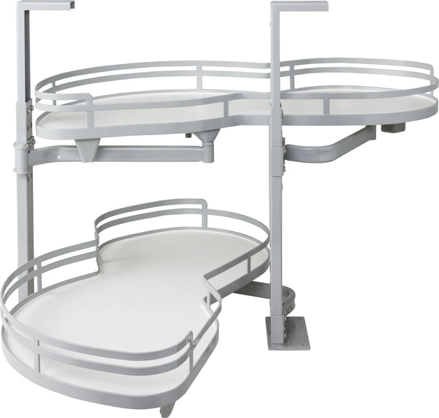 Blind Corners 15'' Grey and White Blind Corner Swingout