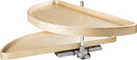 LazySusans 38'' Wood Half-Moon Lazy Susan HMLS-W-3818