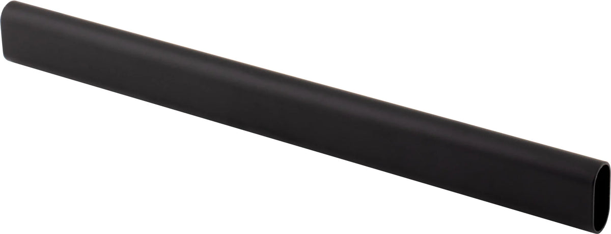 Closet Rods 80 Matte Black 9/16''x1-3/16''x8' Oval Steel 153012MB-80