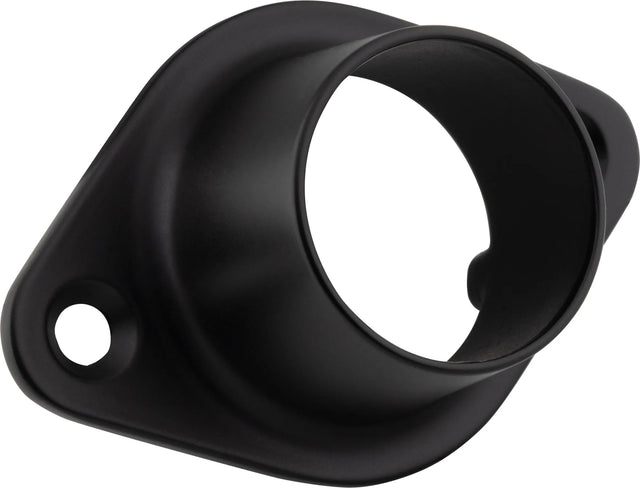 Closet Rod Brackets Matte Black Closed Screw-In Mounting Bracket for 1'' Round Closet Rods M7260-MB