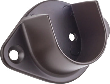 Closet Rod Brackets Open Screw-In Mounting Bracket for 1'' Round Closet Rods