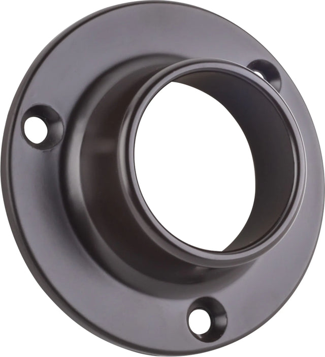 Closet Rod Brackets Closed Screw-In Mounting Bracket for 1-5/16'' Round Closet Rods