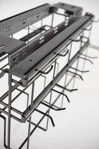 Black Nickel STORAGE WITH STYLE® Soft-close Hanging Pan Pullout SWS-PO21BN