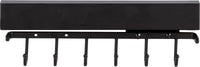 Tie, Belt, & Pant Organizers Matte Black 12'' Belt Rack 295B-MB