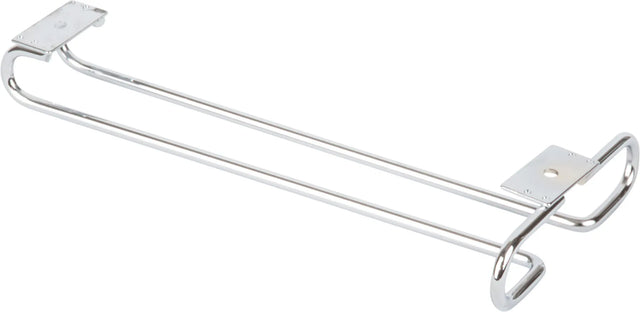 11-Min Organizers Polished Chrome Under Cabinet Stemware Rack STEM1-PC-R