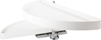 LazySusans 38'' Plastic Half-Moon Lazy Susan HMLS-P-3818
