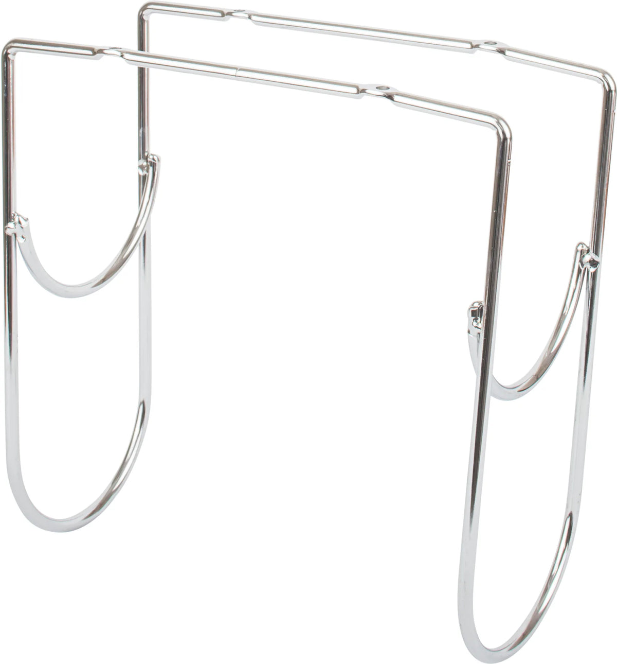 11-Min Organizers Polished Chrome Under Cabinet Wine Bottle Rack WBH-PC-R