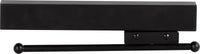 Tie, Belt, & Pant Organizers Matte Black 12'' Sliding Valet Rod 295W-MB