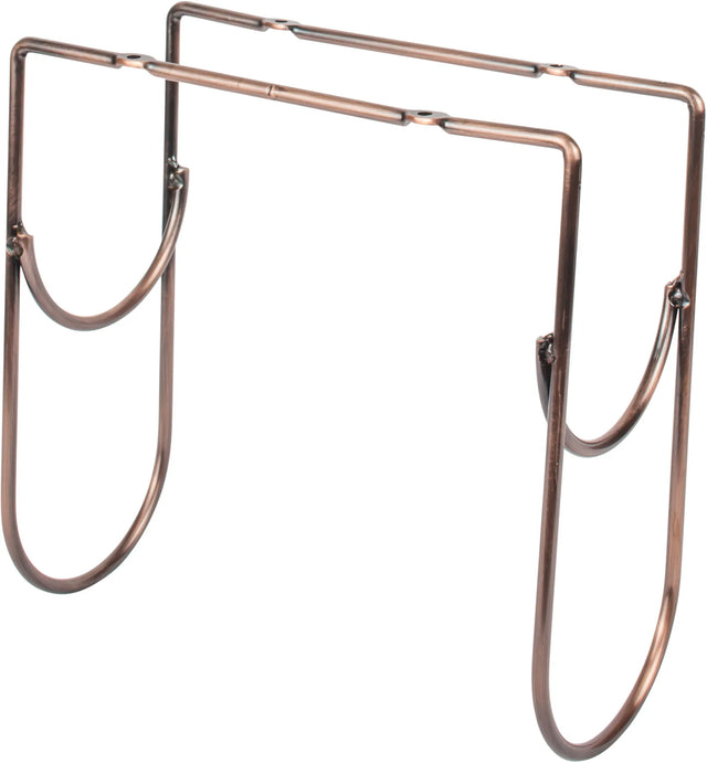 11-Min Organizers Brushed Oil Rubbed Bronze Under Cabinet Wine Bottle Rack WBH-DBAC-R