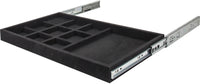 Jewelry Trays Felt 10-Compartment Jewelry Organizer Drawer