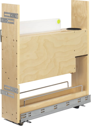 No Wiggle Pullouts 5''''No Wiggle'' Magnetic Knife Organizer Soft-close Pullout KBPO-5SC