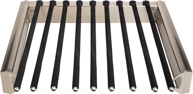 Tie, Belt, & Pant Organizers Satin Nickel 18'' Wide Pant Rack PPR-1814-SN
