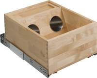 Powered Organizer 15'' Powered Vanity Drawer PVGD15-SC
