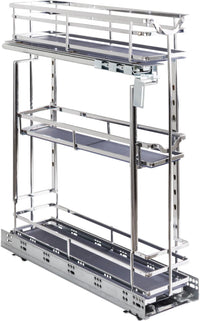 5'' STORAGE WITH STYLE® Metal''No Wiggle'' Soft-close Base Pullout