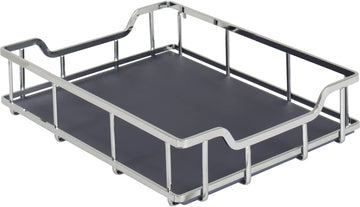 Extra Polished Chrome Baskets for 18'' STORAGE WITH STYLE® Blind Corner Organizer SWS-BCBAS18PC