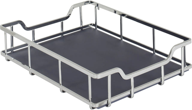 Extra Polished Chrome Baskets for 18'' STORAGE WITH STYLE® Blind Corner Organizer SWS-BCBAS18PC