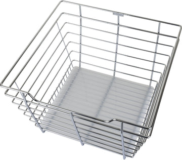 Pullout Closet Baskets Plastic Liner for 16''D x 17''W x 11''H Closet Pullout Basket POB1PL-161711