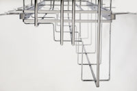 Polished Chrome STORAGE WITH STYLE® Soft-close Hanging Pan Pullout SWS-PO21PC