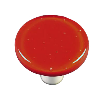 Brick Red Round Knob