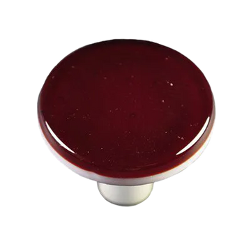 Garnet Red Round Knob