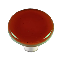 Sunset Coral Round Knob