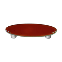Sunset Coral Oval Pull
