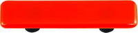 Transparent Orange Oval Pull