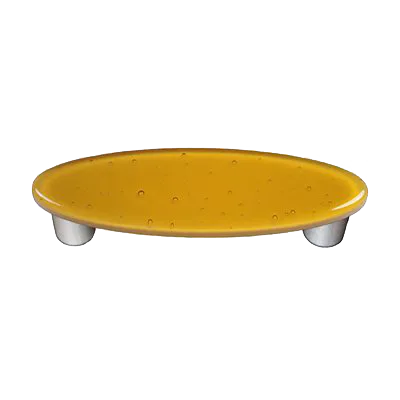 Medium Amber Oval Pull