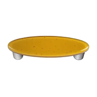 Medium Amber Oval Pull