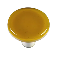 Chartreuse Round Knob