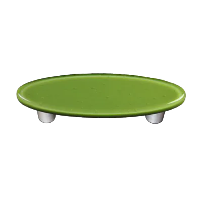 Olive Green Oval Pull
