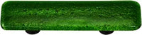 Light Metallic Green Oval Pull