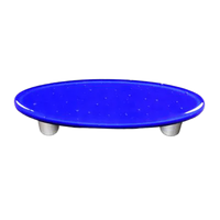 Deep Cobalt Blue Oval Pull