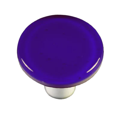 Deep Royal Blue Round Knob