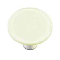 White Round Knob